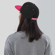 Cappellino Ricamato Unisex Snapback Regolabile – Design Pustaz-Biiply