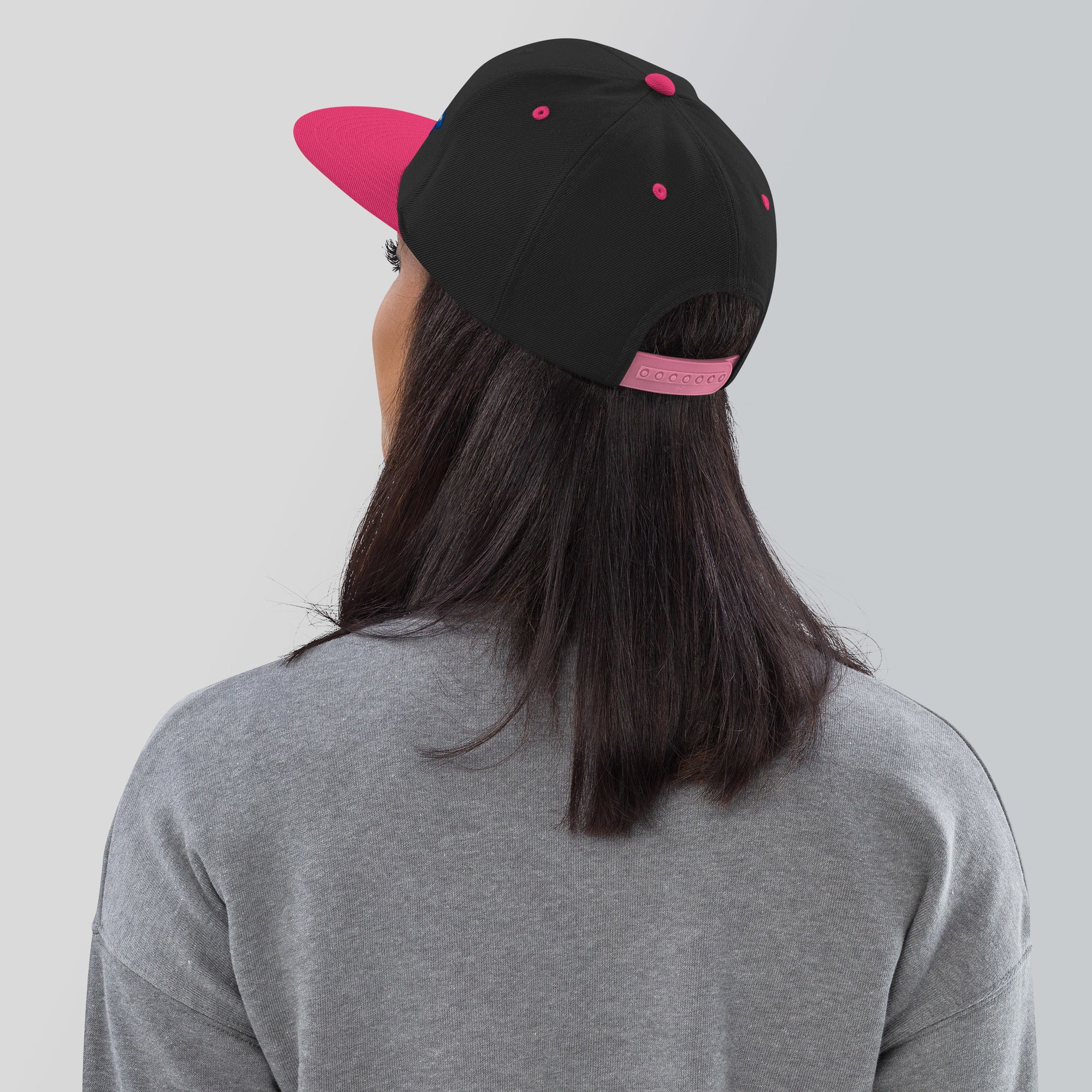 Cappellino Ricamato Unisex Snapback Regolabile – Design Pustaz-Biiply