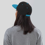 Cappellino Ricamato Unisex Snapback Regolabile – Design Pustaz-Biiply