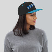 Cappellino Ricamato Unisex Snapback Regolabile – Design Pustaz-Biiply