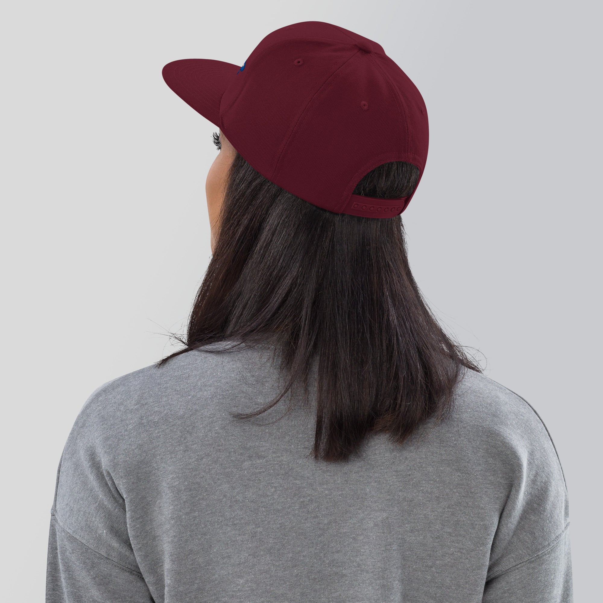 Cappellino Ricamato Unisex Snapback Regolabile – Design Pustaz-Biiply