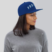 Cappellino Ricamato Unisex Snapback Regolabile – Design Pustaz-Biiply