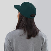 Cappellino Ricamato Unisex Snapback Regolabile – Design Pustaz-Biiply