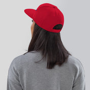 Cappellino Ricamato Unisex Snapback Regolabile – Design Pustaz-Biiply