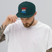 Cappellino Ricamato Unisex Snapback Regolabile – Design Rock And Roll-Biiply