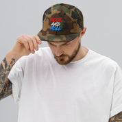 Cappellino Ricamato Unisex Snapback Regolabile – Design Rock And Roll-Biiply