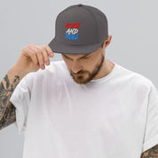 Cappellino Ricamato Unisex Snapback Regolabile – Design Rock And Roll-Biiply