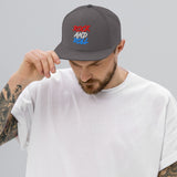 Cappellino Ricamato Unisex Snapback Regolabile – Design Rock And Roll