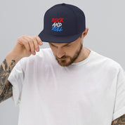 Cappellino Ricamato Unisex Snapback Regolabile – Design Rock And Roll-Biiply