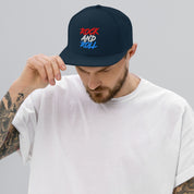 Cappellino Ricamato Unisex Snapback Regolabile – Design Rock And Roll-Biiply