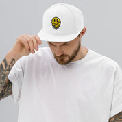 Cappellino Ricamato Unisex Snapback Regolabile – Design Smile-Biiply