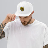 Cappellino Ricamato Unisex Snapback Regolabile – Design Smile