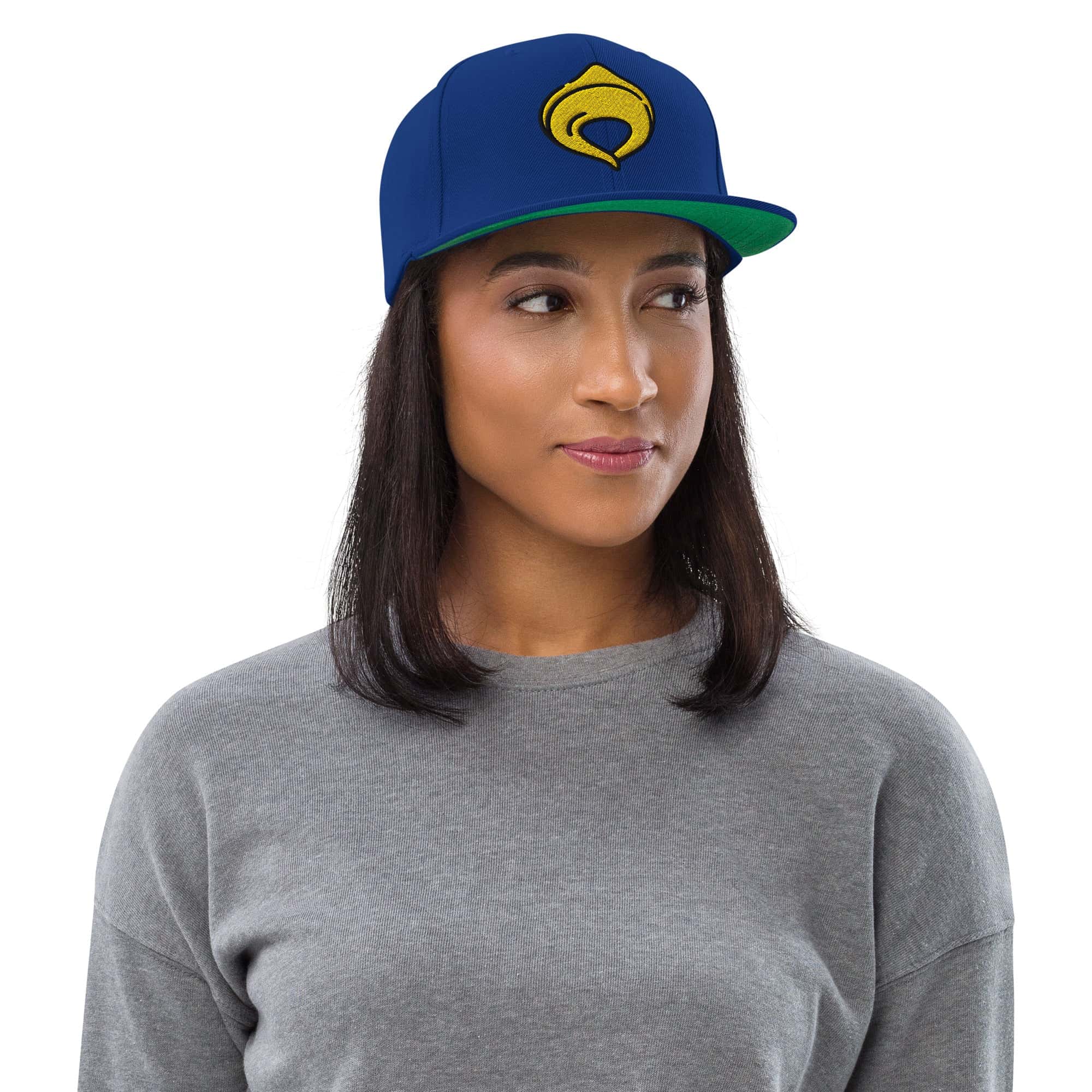 Cappellino Ricamato Unisex Snapback Regolabile – Design Tortellino-Biiply