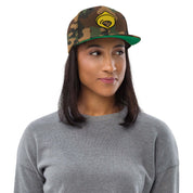 Cappellino Ricamato Unisex Snapback Regolabile – Design Tortellino-Biiply