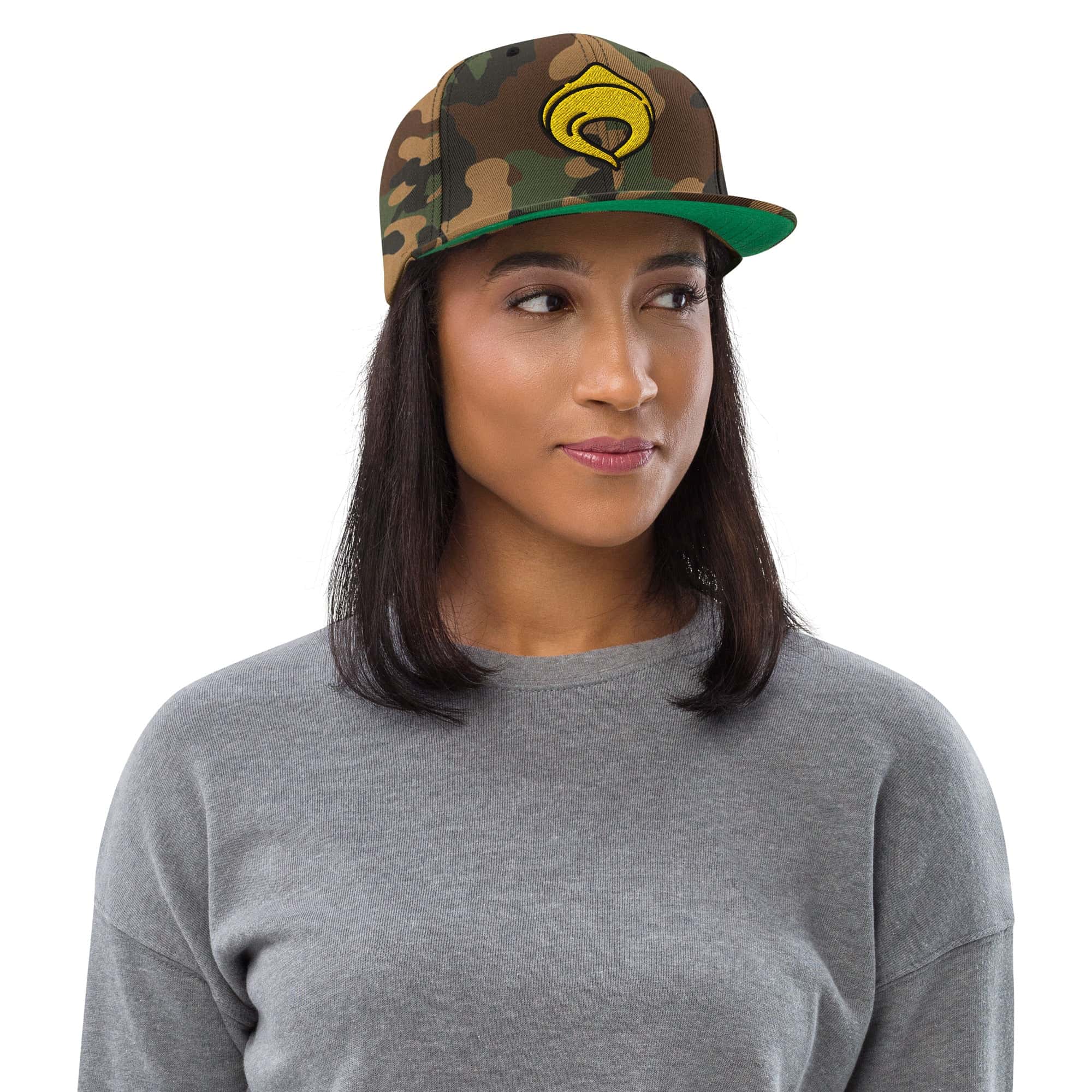 Cappellino Ricamato Unisex Snapback Regolabile – Design Tortellino-Biiply