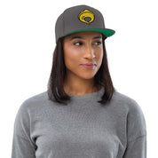 Cappellino Ricamato Unisex Snapback Regolabile – Design Tortellino-Biiply
