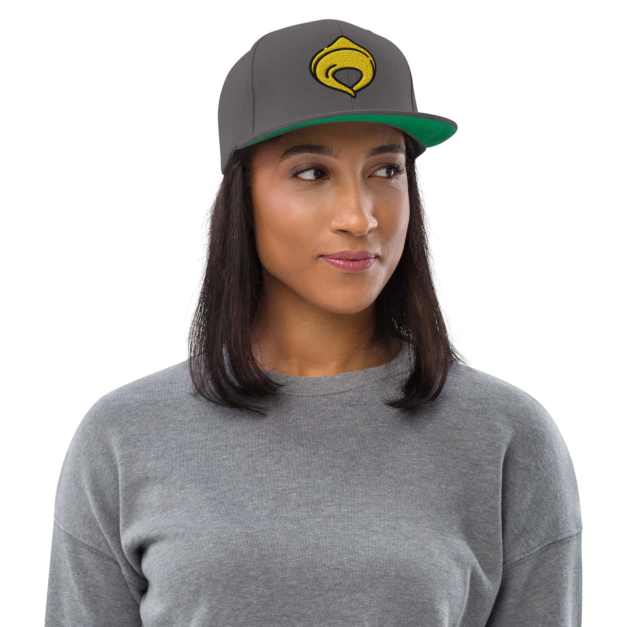 Cappellino Ricamato Unisex Snapback Regolabile – Design Tortellino-Biiply
