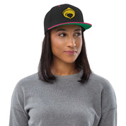 Cappellino Ricamato Unisex Snapback Regolabile – Design Tortellino-Biiply