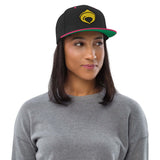Cappellino Ricamato Unisex Snapback Regolabile – Design Tortellino