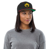 Cappellino Ricamato Unisex Snapback Regolabile – Design Tortellino
