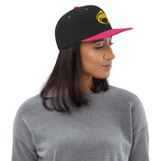 Cappellino Ricamato Unisex Snapback Regolabile – Design Tortellino-Biiply