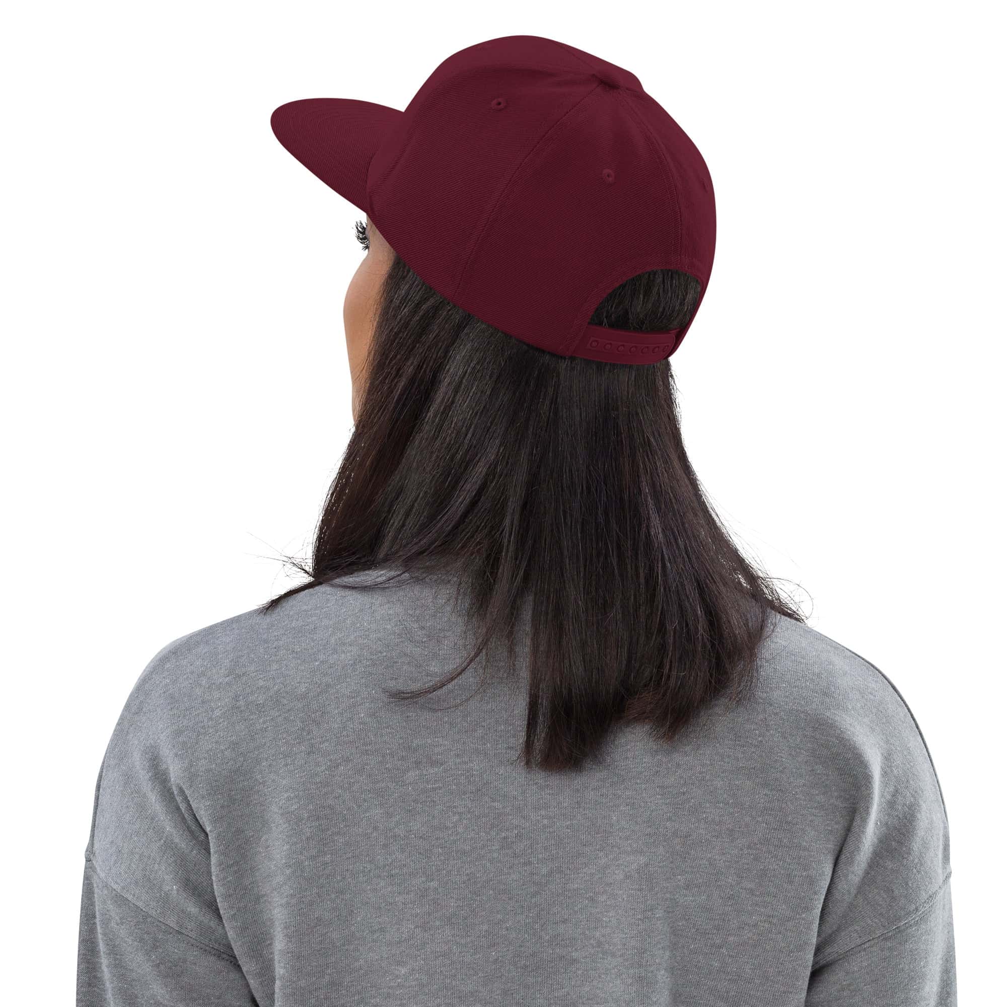 Cappellino Ricamato Unisex Snapback Regolabile – Design Tortellino-Biiply