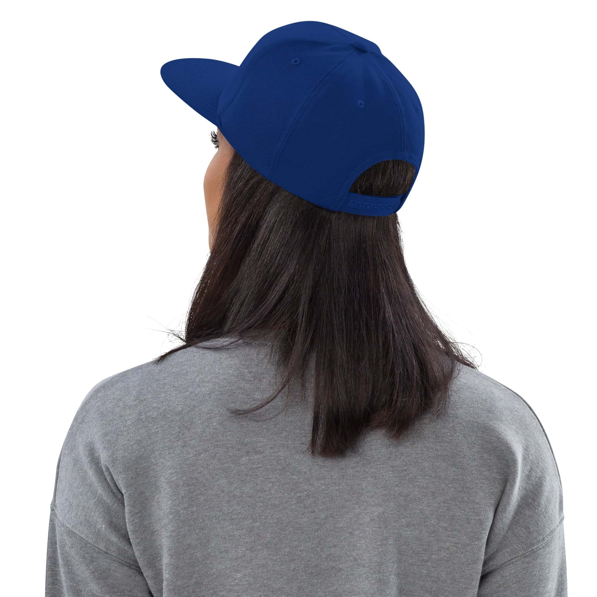 Cappellino Ricamato Unisex Snapback Regolabile – Design Tortellino-Biiply