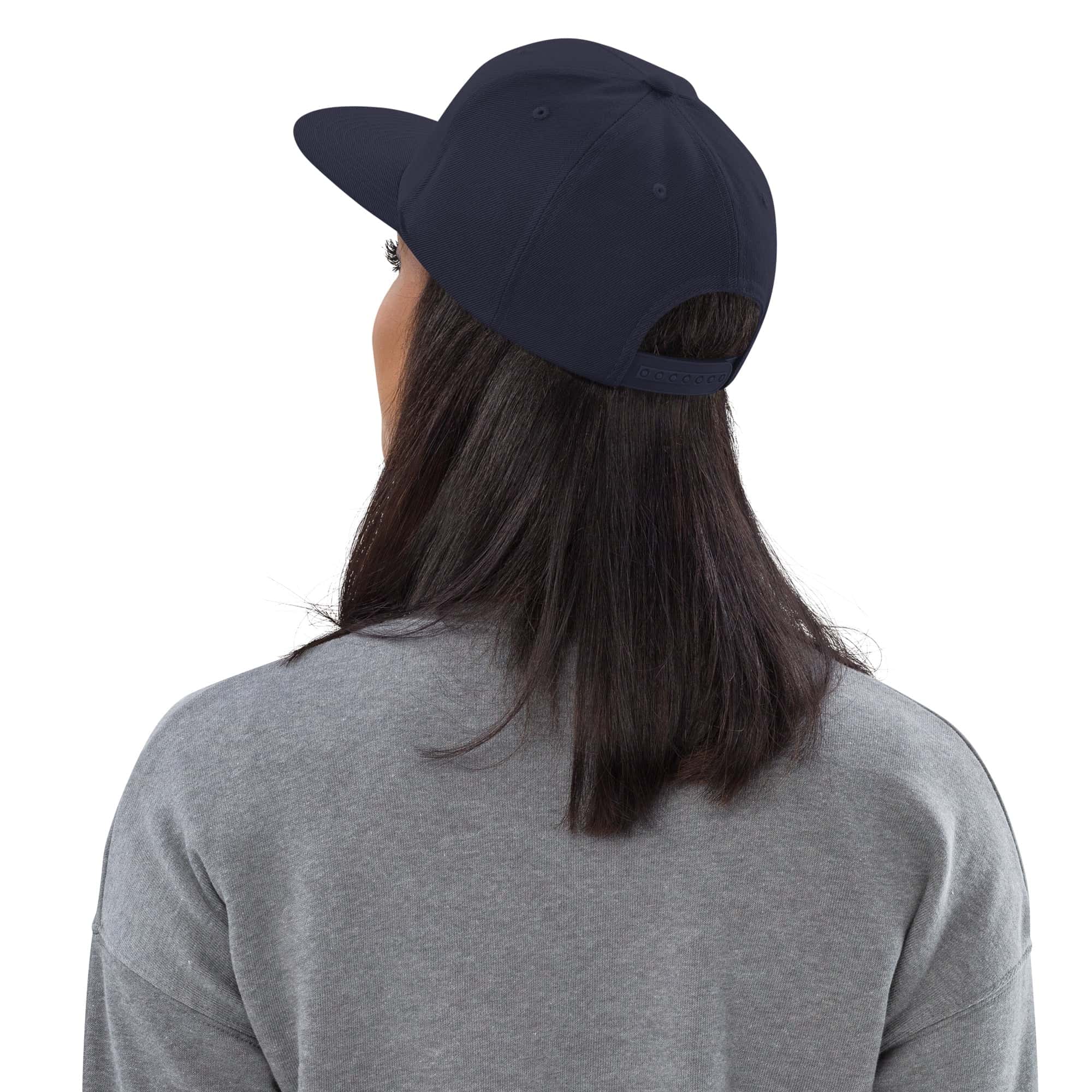 Cappellino Ricamato Unisex Snapback Regolabile – Design Tortellino-Biiply