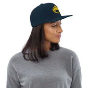 Cappellino Ricamato Unisex Snapback Regolabile – Design Tortellino-Biiply