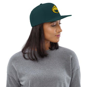 Cappellino Ricamato Unisex Snapback Regolabile – Design Tortellino-Biiply