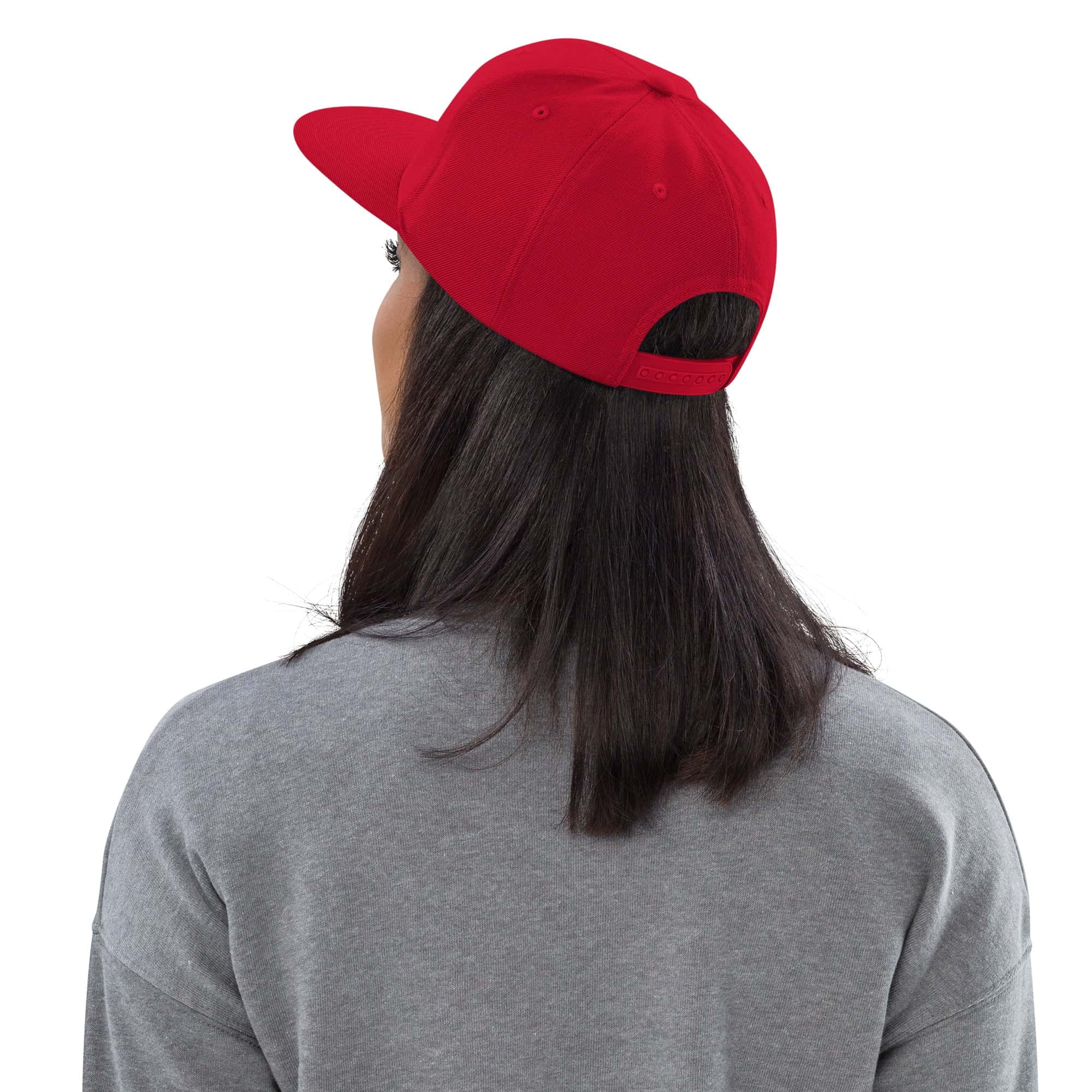 Cappellino Ricamato Unisex Snapback Regolabile – Design Tortellino-Biiply