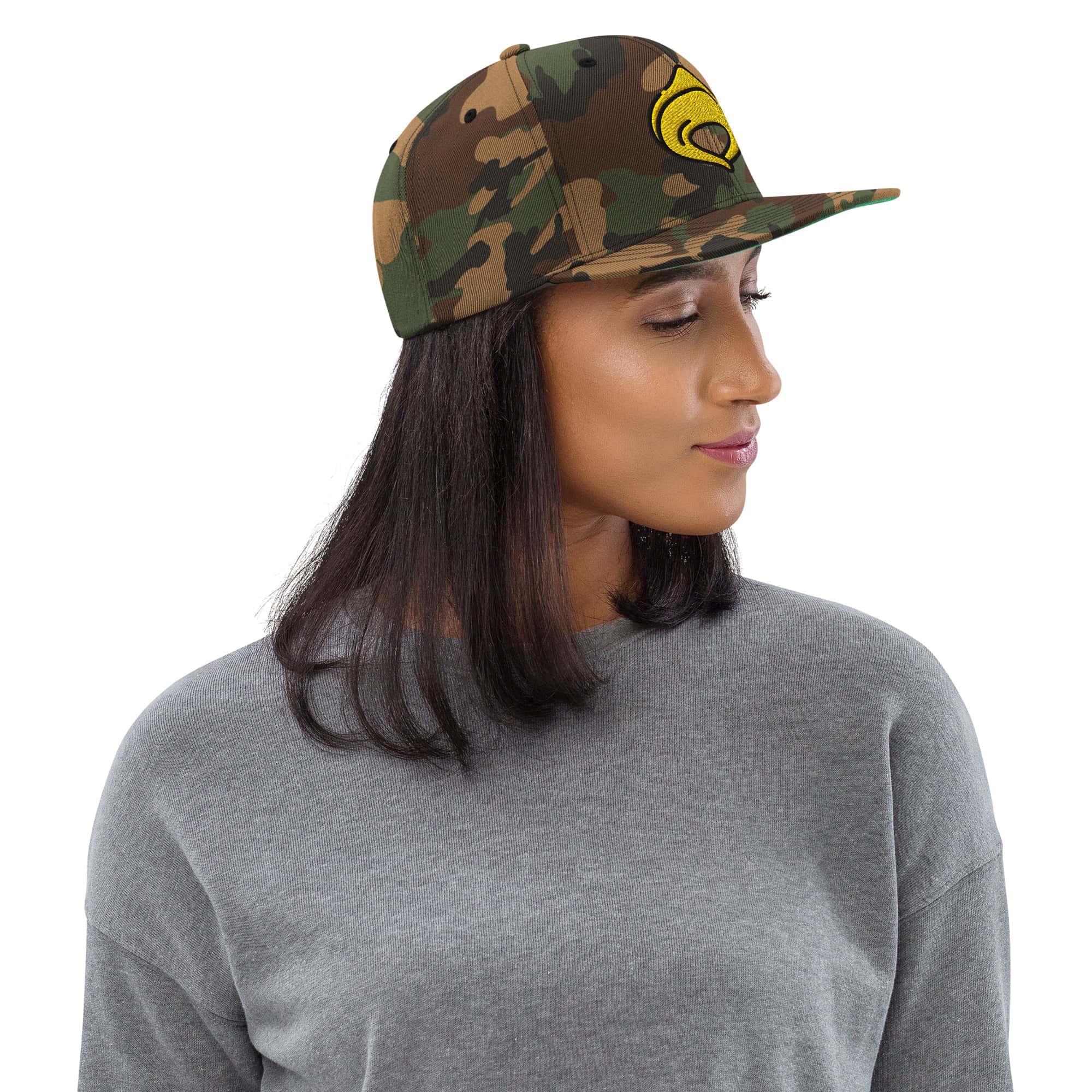 Cappellino Ricamato Unisex Snapback Regolabile – Design Tortellino-Biiply