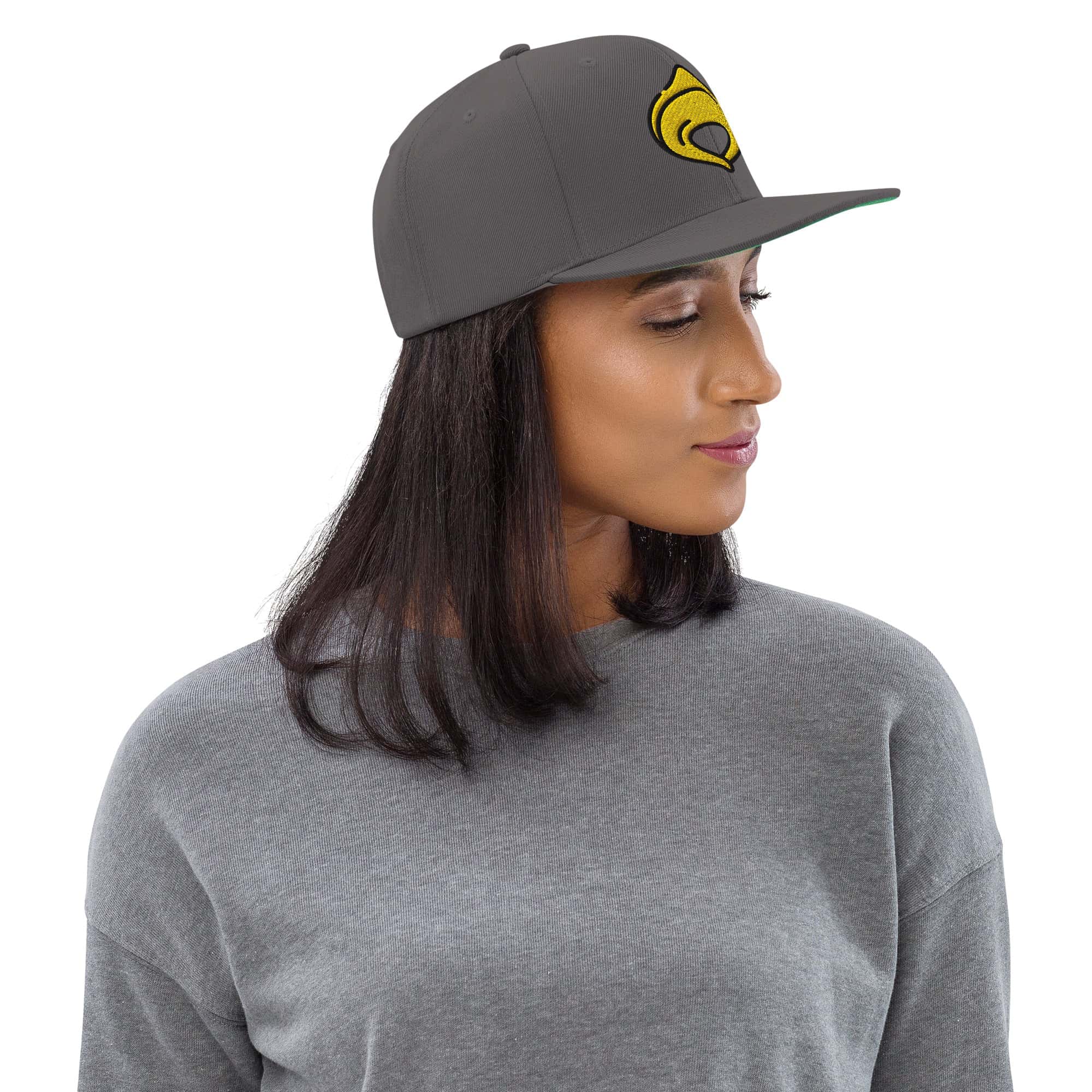 Cappellino Ricamato Unisex Snapback Regolabile – Design Tortellino-Biiply