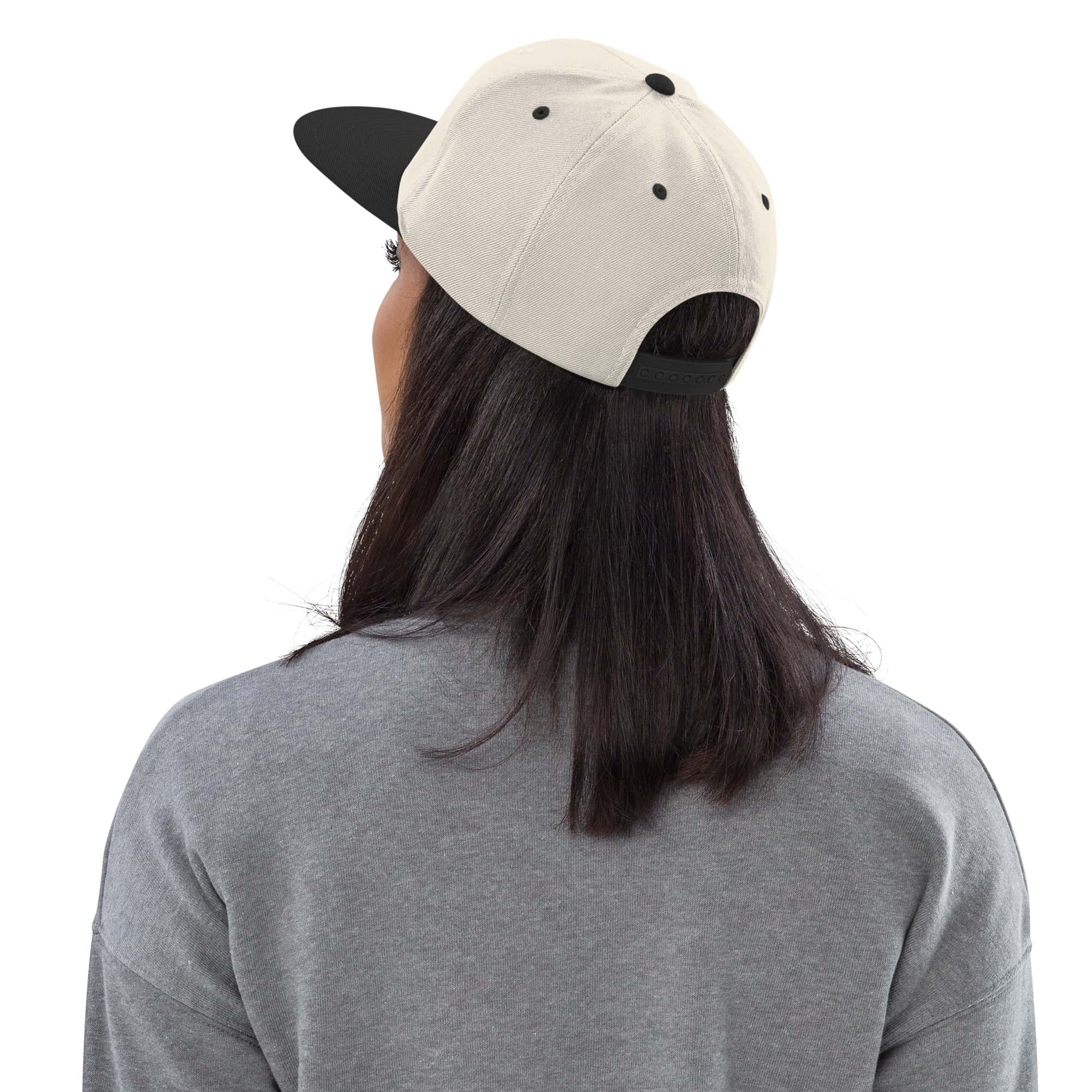 Cappellino Ricamato Unisex Snapback Regolabile – Design Tortellino-Biiply