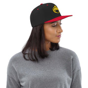 Cappellino Ricamato Unisex Snapback Regolabile – Design Tortellino-Biiply