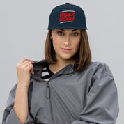 Cappellino Ricamato Unisex Snapback Regolabile – Design Under Ground-Biiply