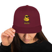 Cappellino Ricamato Unisex Snapback Regolabile – Design What Duck-Biiply