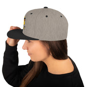 Cappellino Ricamato Unisex Snapback Regolabile – Design What Duck-Biiply