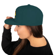 Cappellino Ricamato Unisex Snapback Regolabile – Design What Duck-Biiply