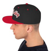 Cappello Ricamatato Visiera Piatta A Tal Dèg