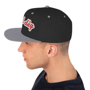 Cappello Ricamatato Visiera Piatta A Tal Dèg