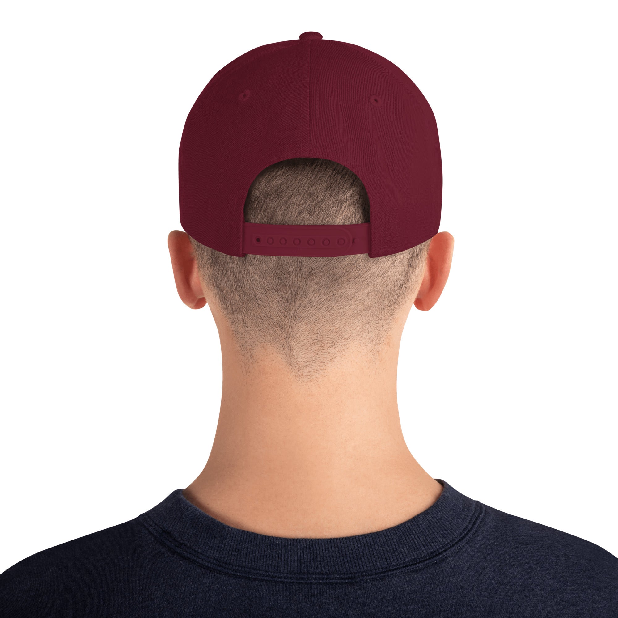 Cappello Ricamatato Visiera Piatta A Tal Dèg