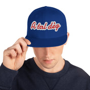 Cappello Ricamatato Visiera Piatta A Tal Dèg