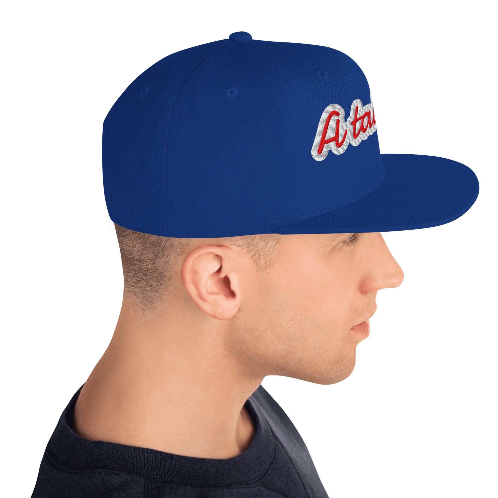 Cappello Ricamatato Visiera Piatta A Tal Dèg