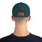 Cappello Ricamatato Visiera Piatta A Tal Dèg