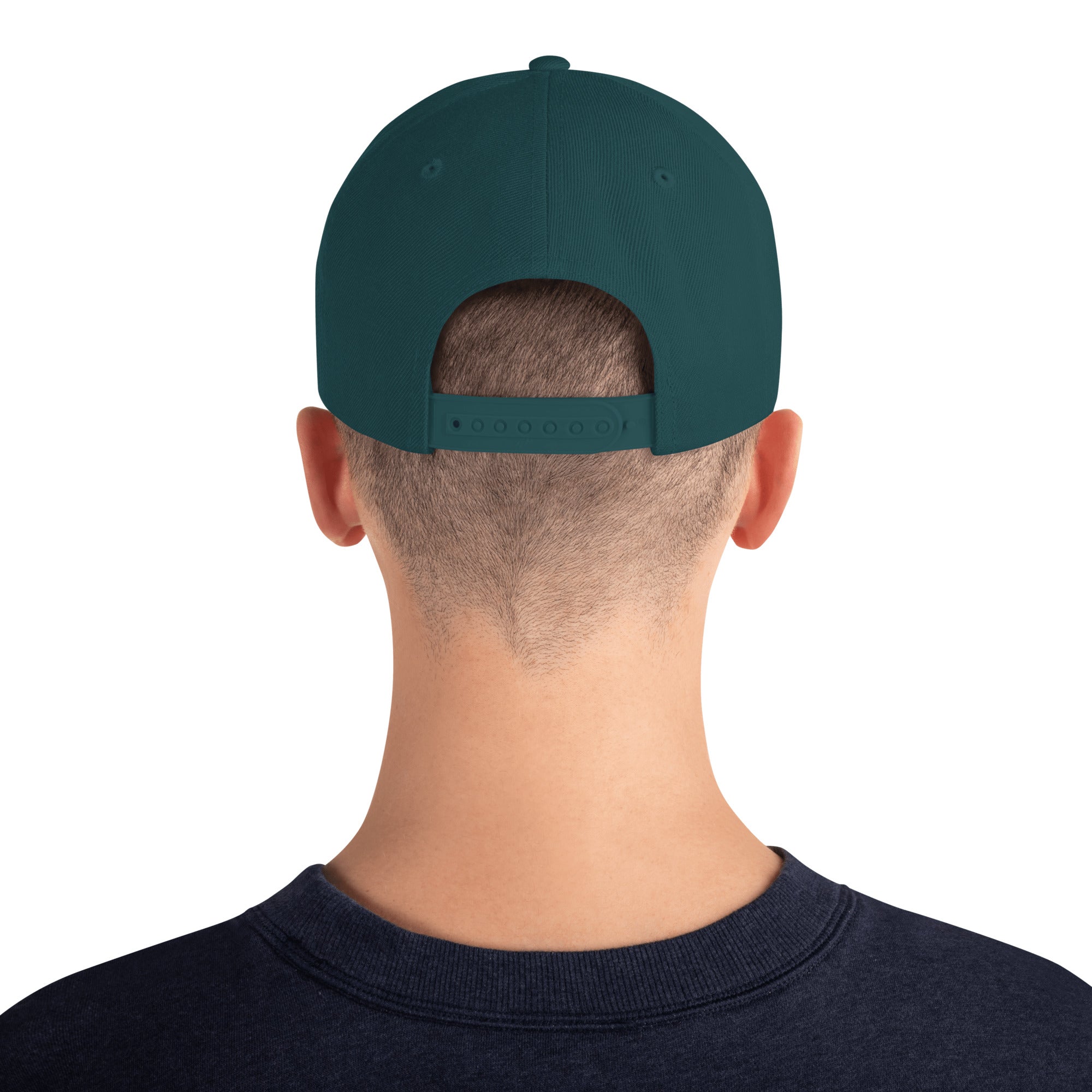 Cappello Ricamatato Visiera Piatta A Tal Dèg