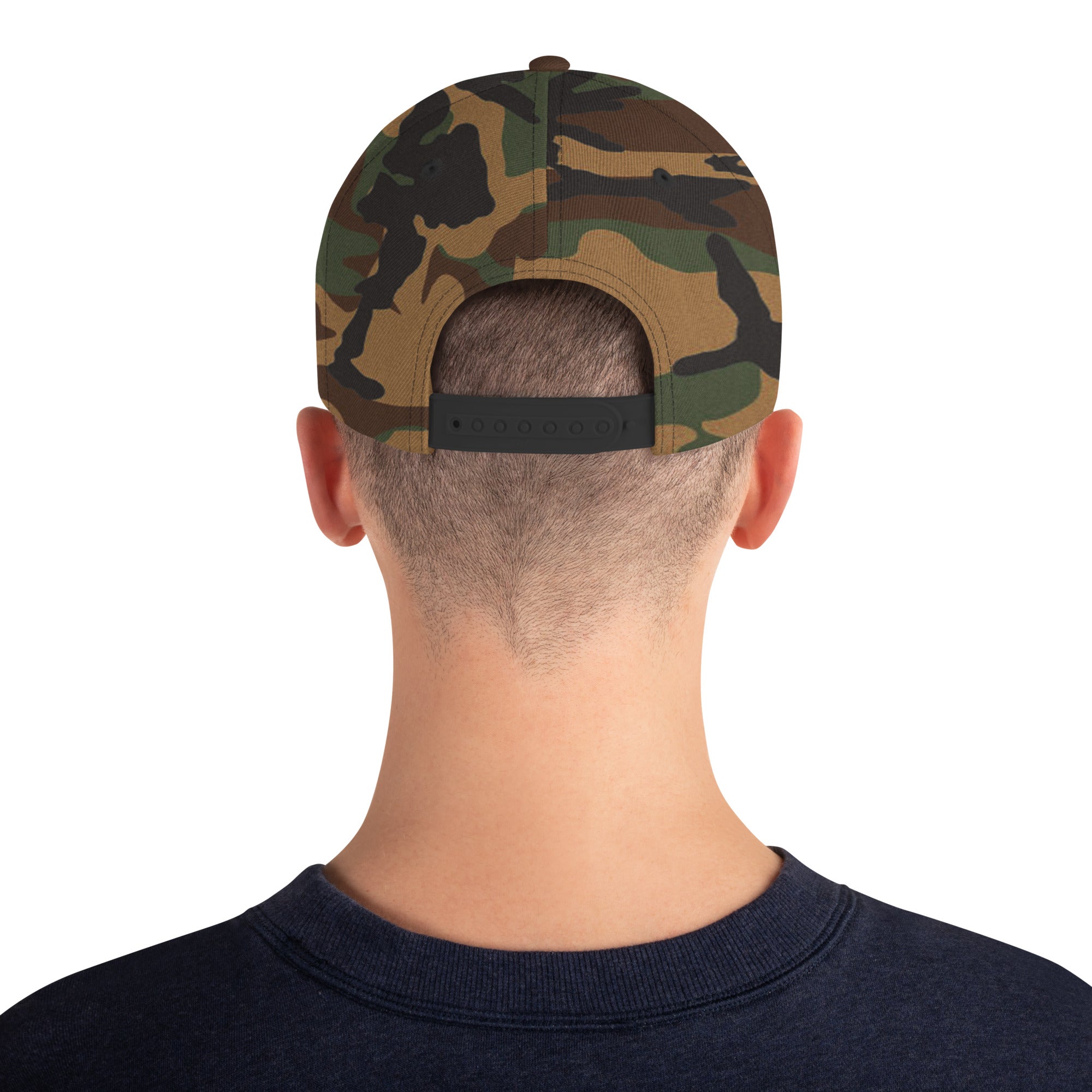 Cappello Ricamatato Visiera Piatta A Tal Dèg