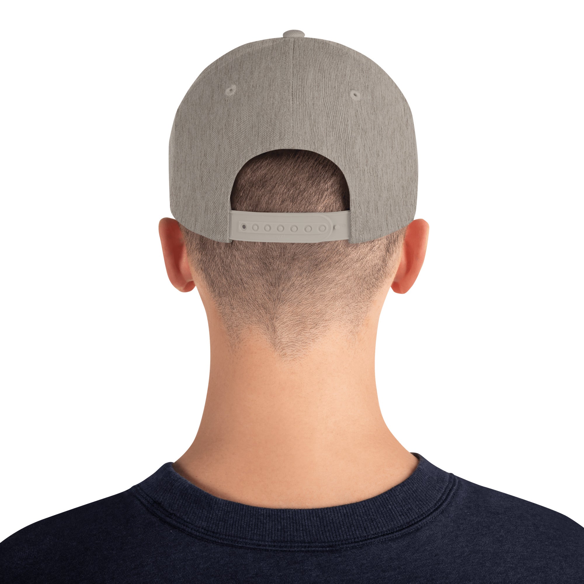 Cappello Ricamatato Visiera Piatta A Tal Dèg