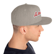 Cappello Ricamatato Visiera Piatta A Tal Dèg