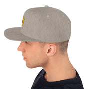 Cappello Ricamatato Visiera Piatta Canarino